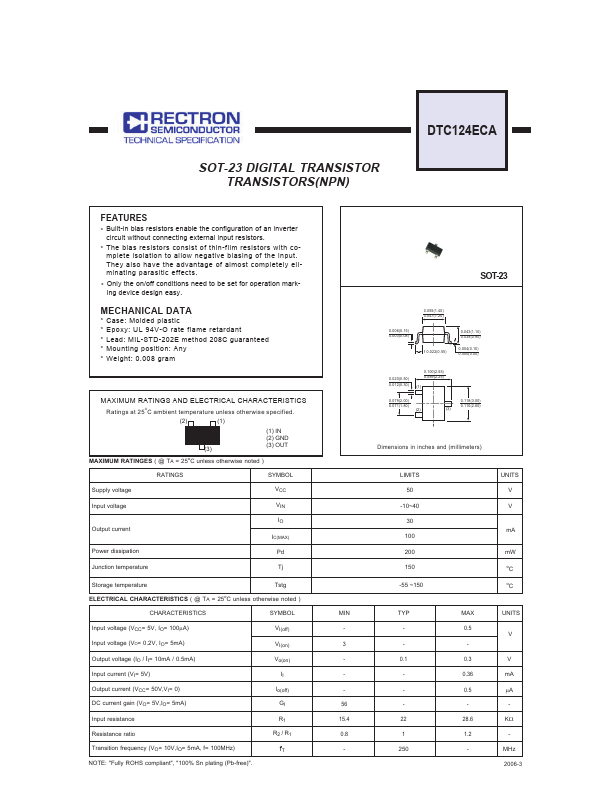 DTC124ECA