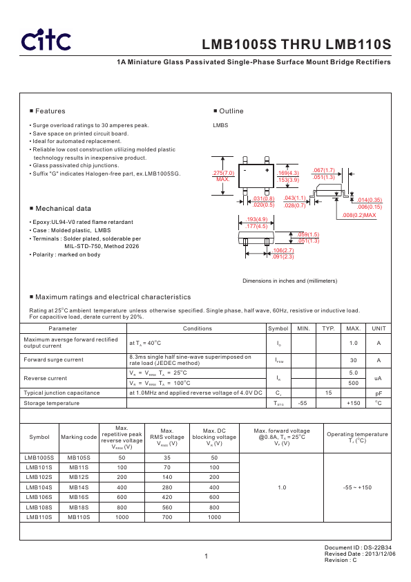 LMB1005S