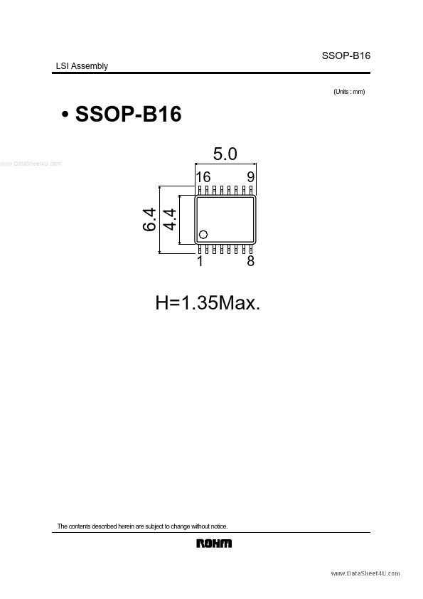 SSOP-B16