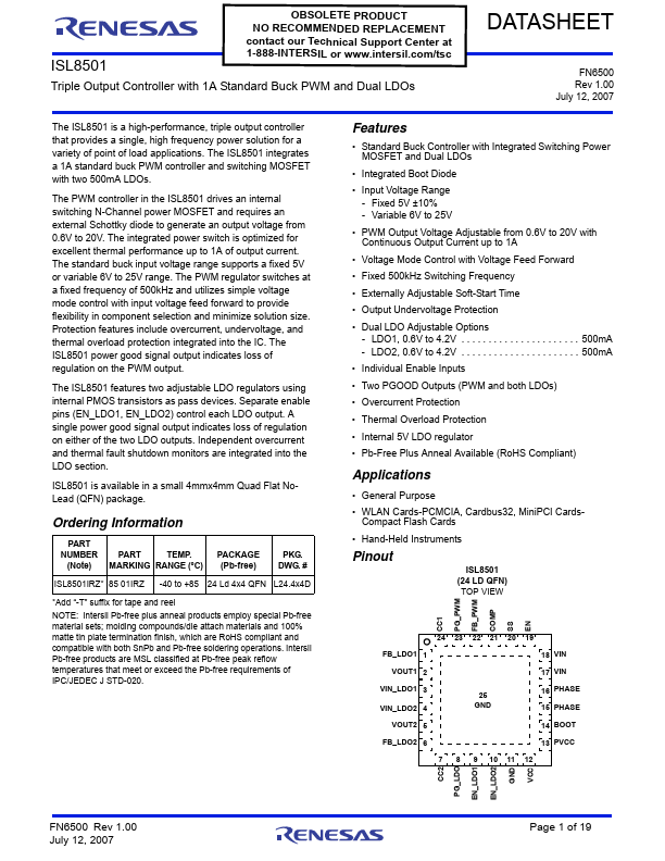 ISL8501