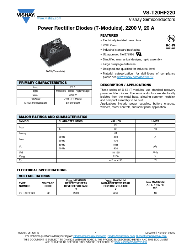 VS-T20HF220