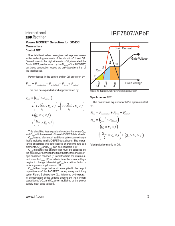 IRF7807APbF