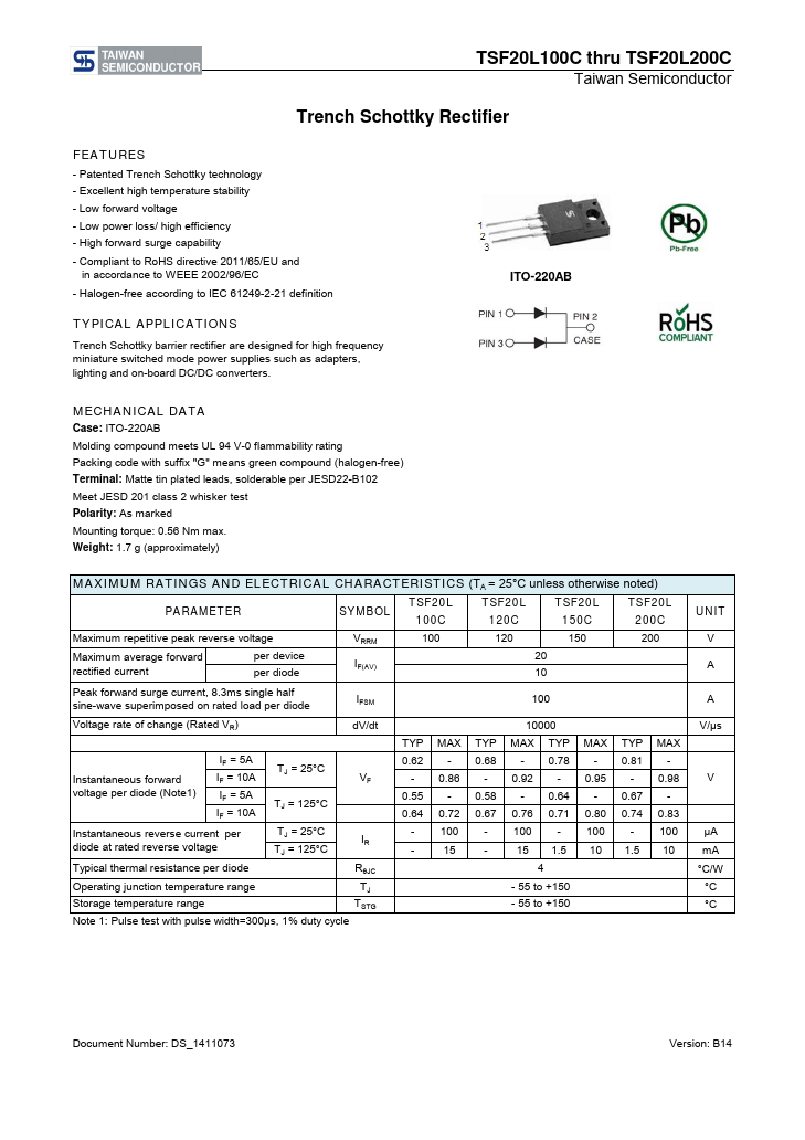 TSF20L200C