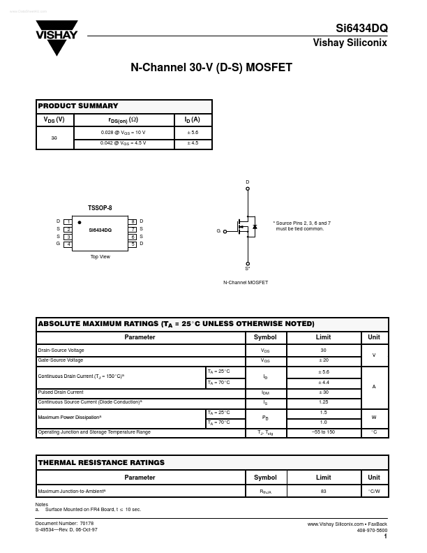 SI6434DQ