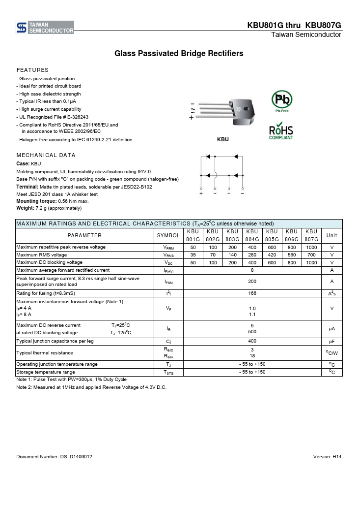 KBU806G