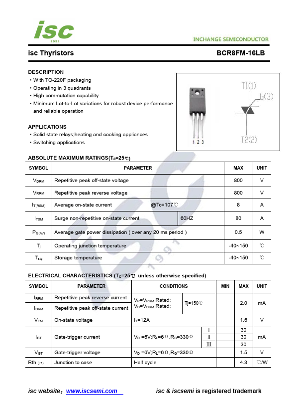 BCR8FM-16LB