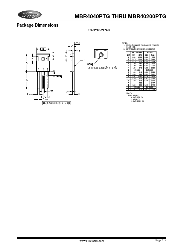 MBR40150PTG