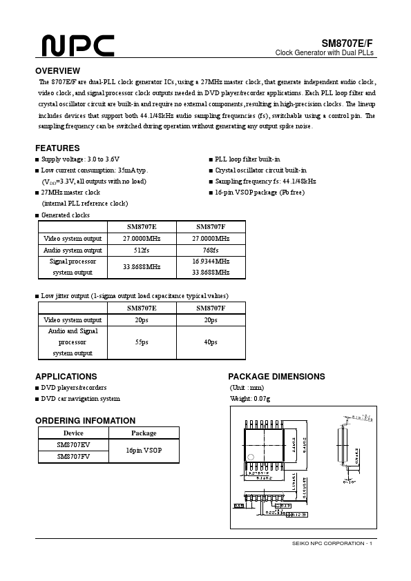 SM8707E