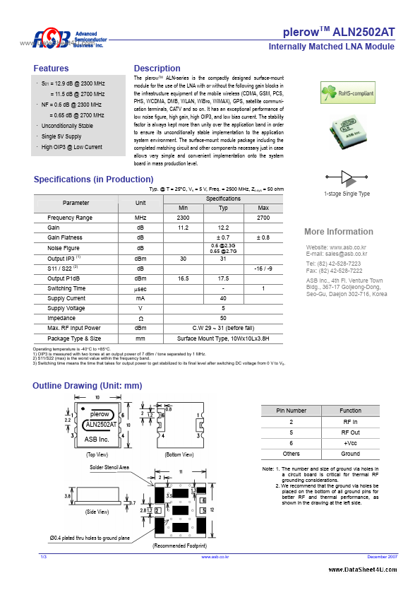 ALN2502AT