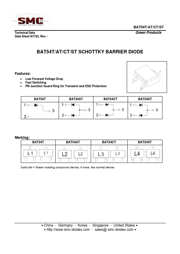 BAT54CT