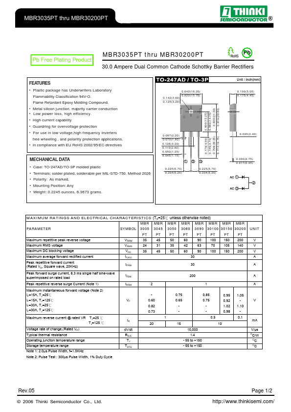 MBR3090PT