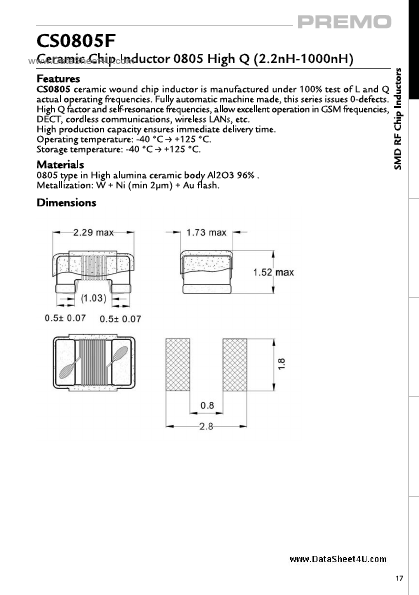 CS0805F