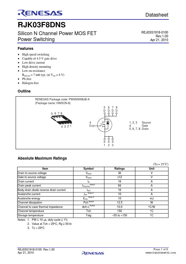 RJK03F8DNS