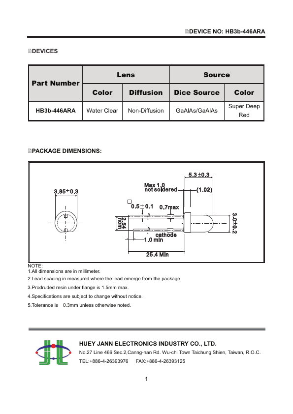 HB3b-446ARA