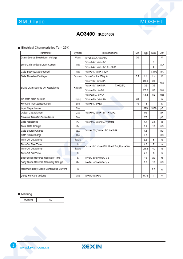 AO3400