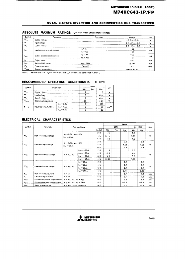 M74HC643-1FP