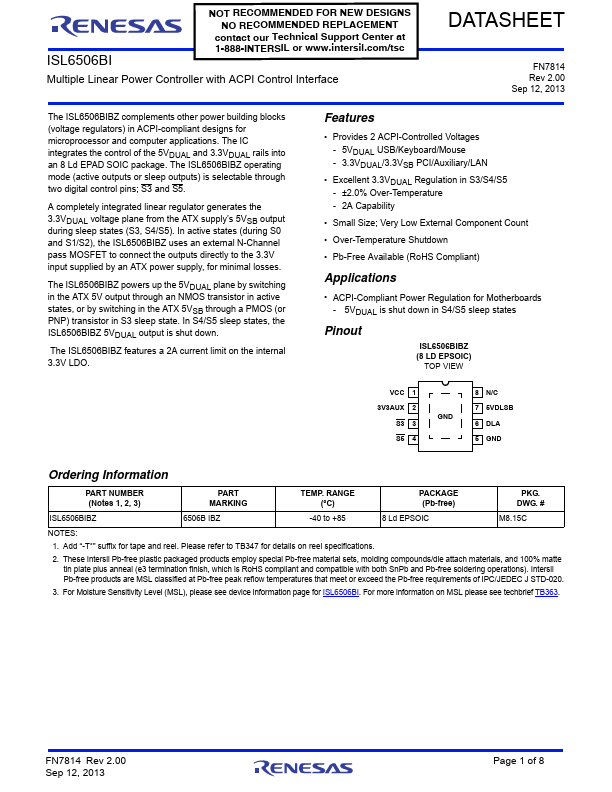 ISL6506BI