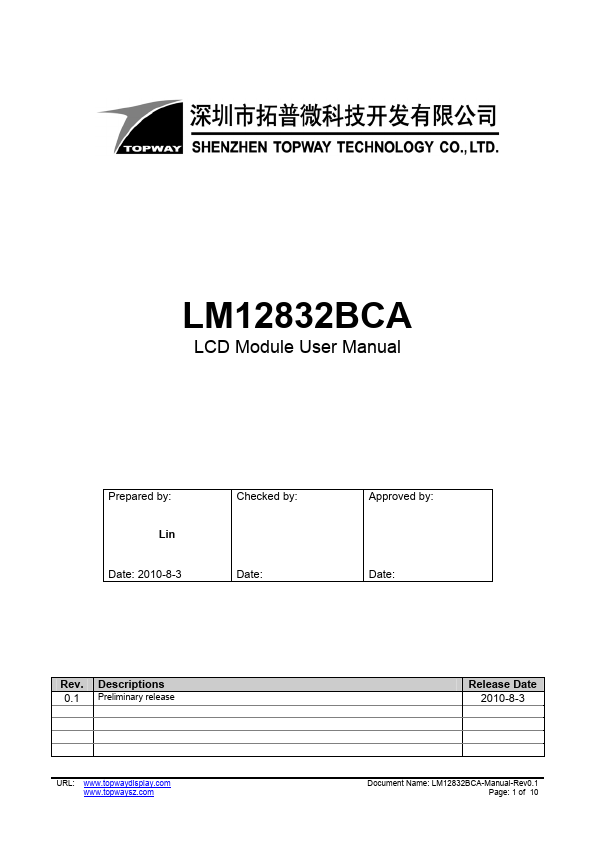 LM12832BCA