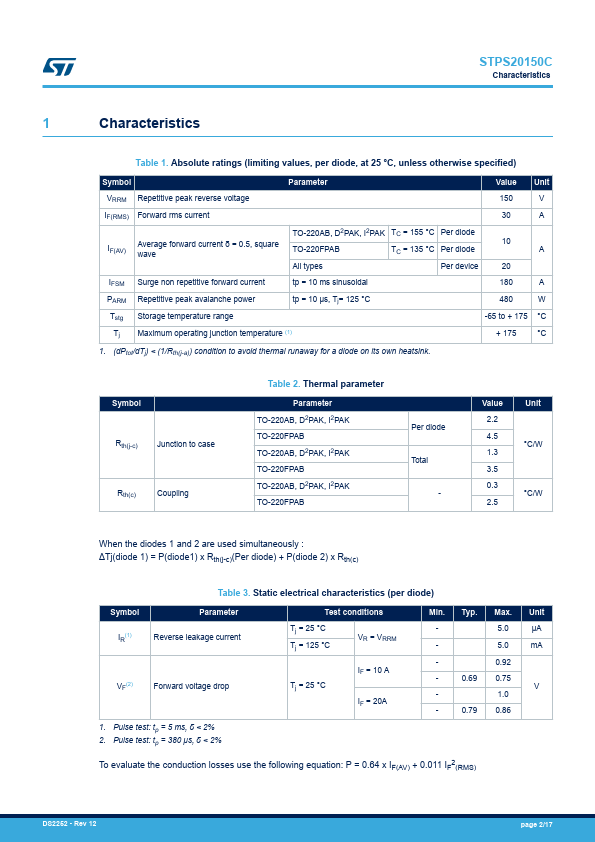 STPS20150C