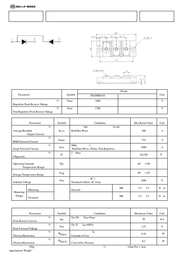 PD200KN16