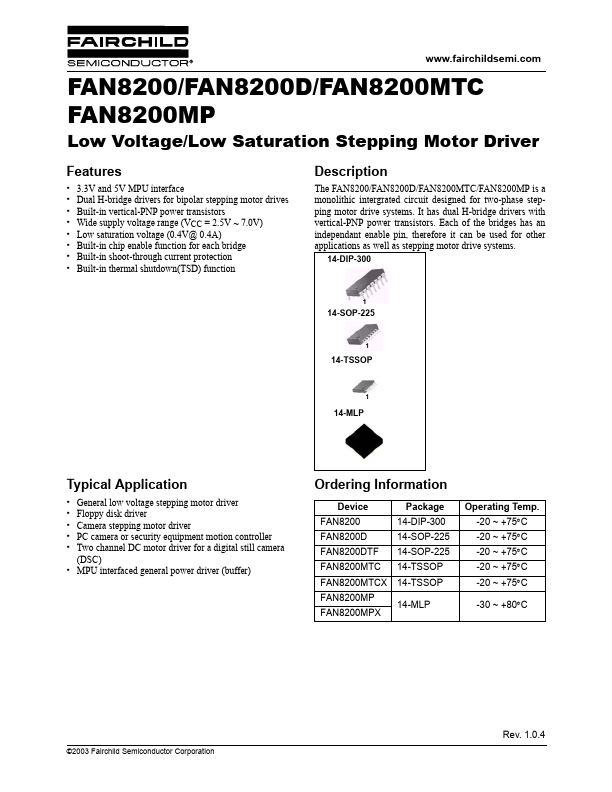 FAN8200MTC