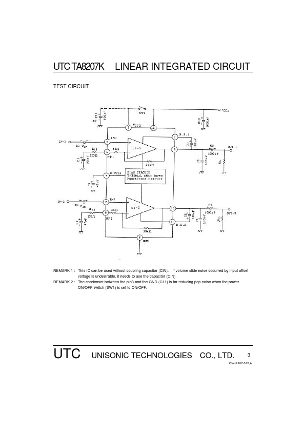 UTCTA8207K