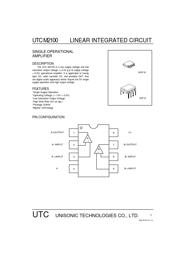 UTCM2100