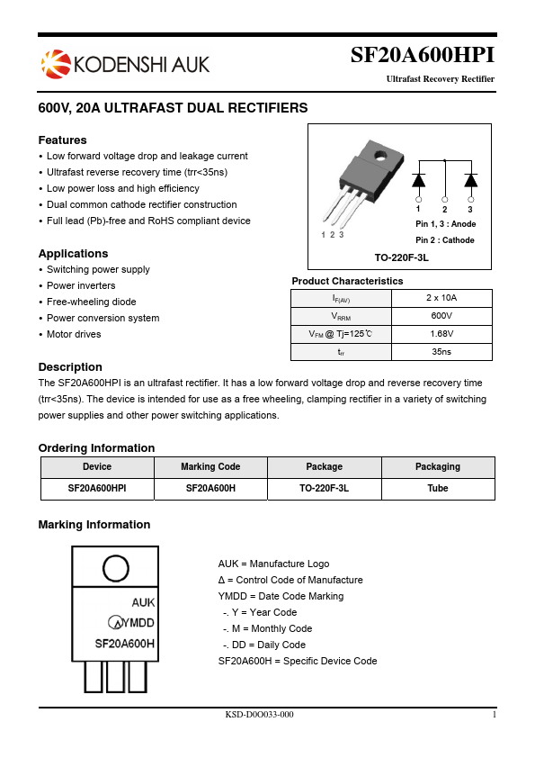 SF20A600HPI