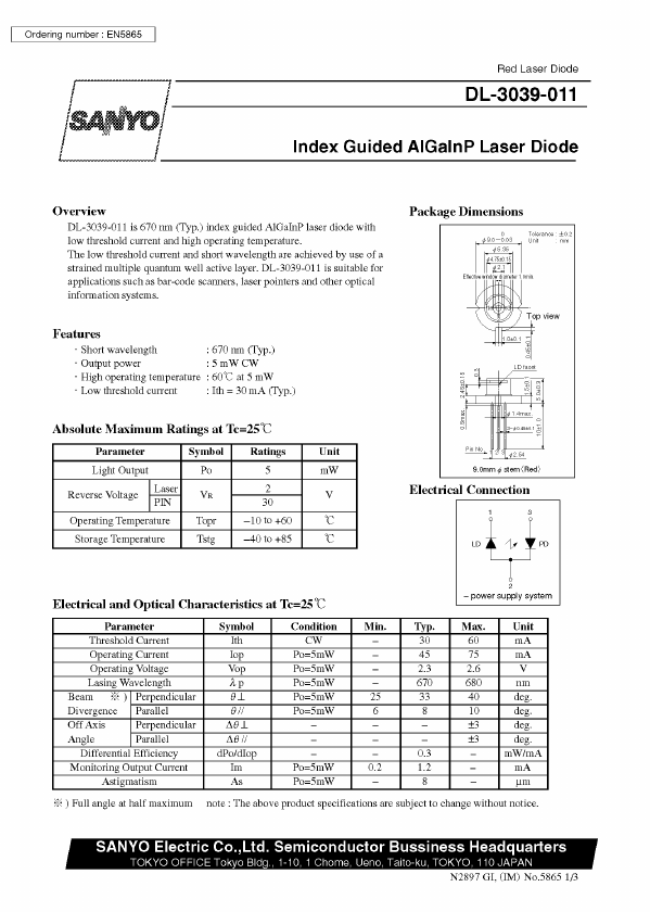 DL-3039-011