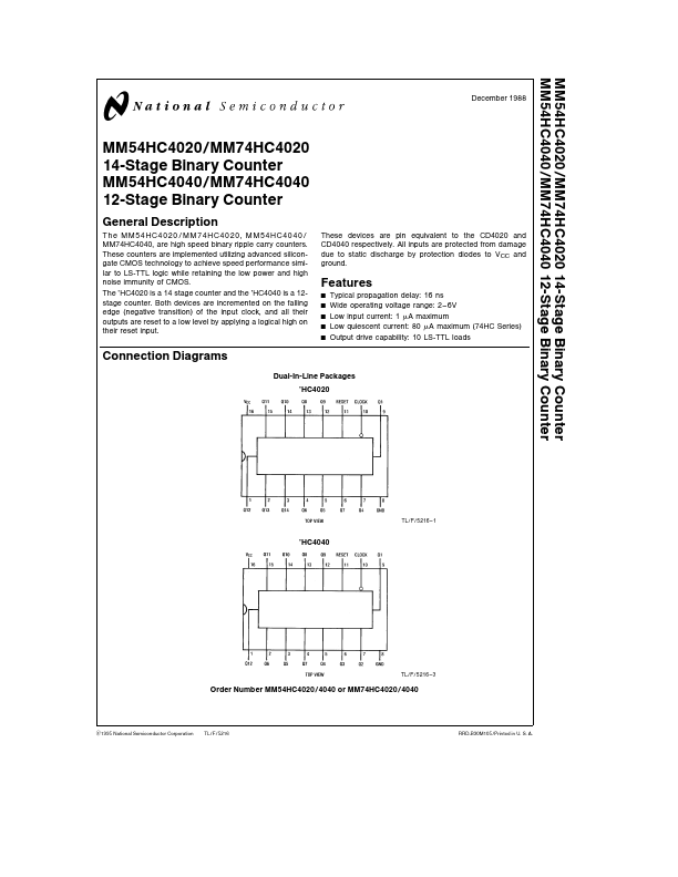 MM74HC4020