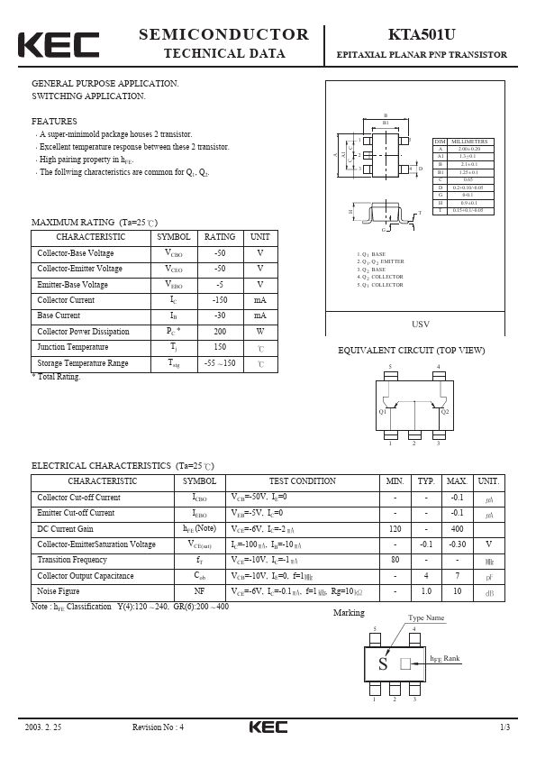 KTA501U