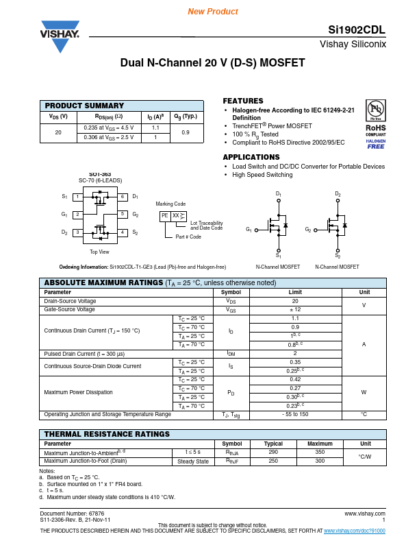 Si1902CDL