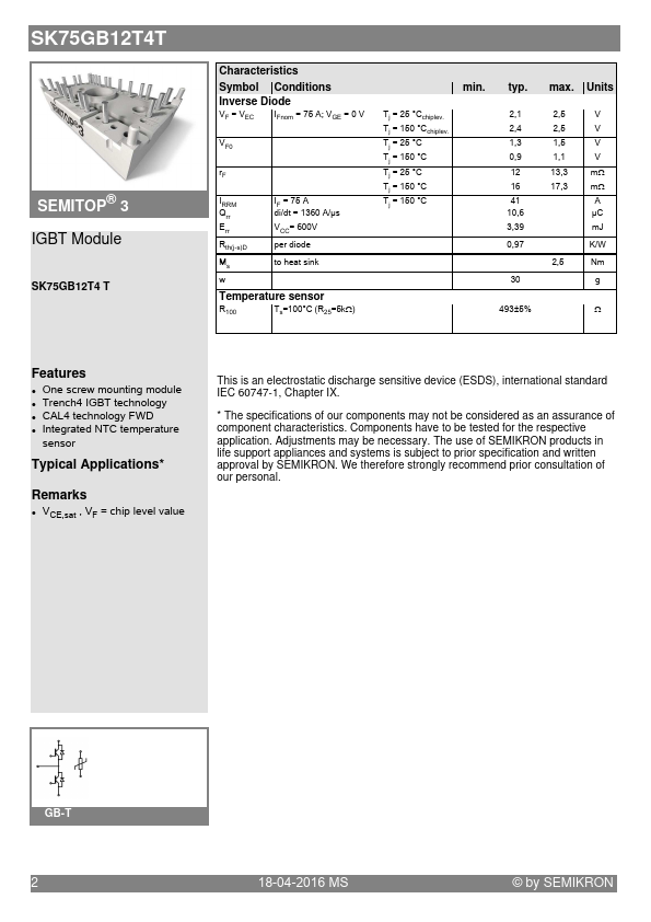 SK75GB12T4T