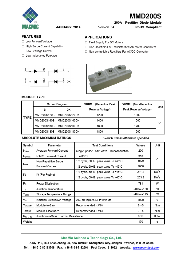 MMD200S140DK