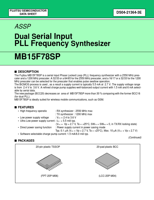 MB15F78SP