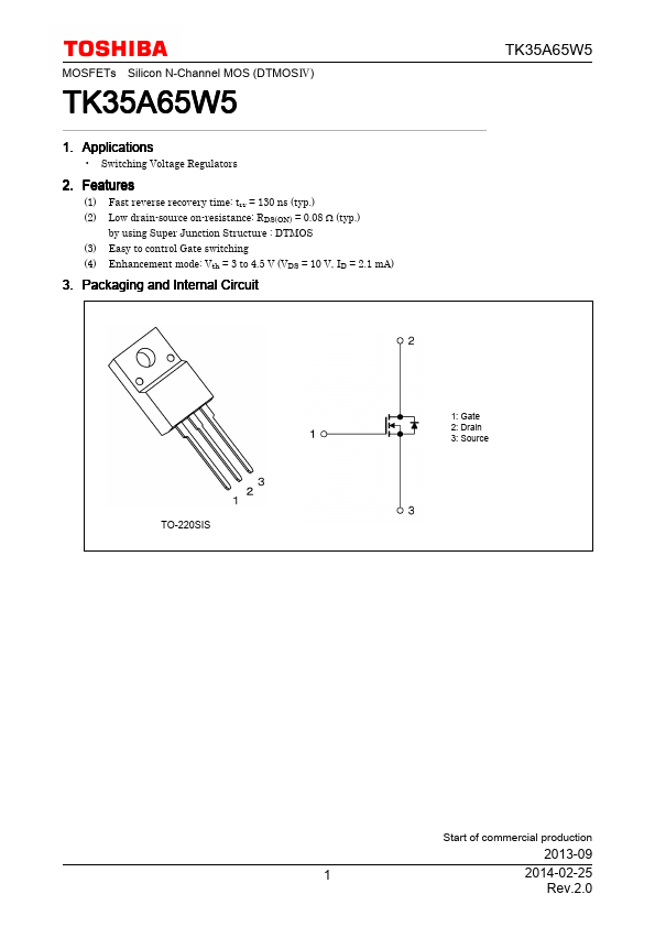 TK35A65W5