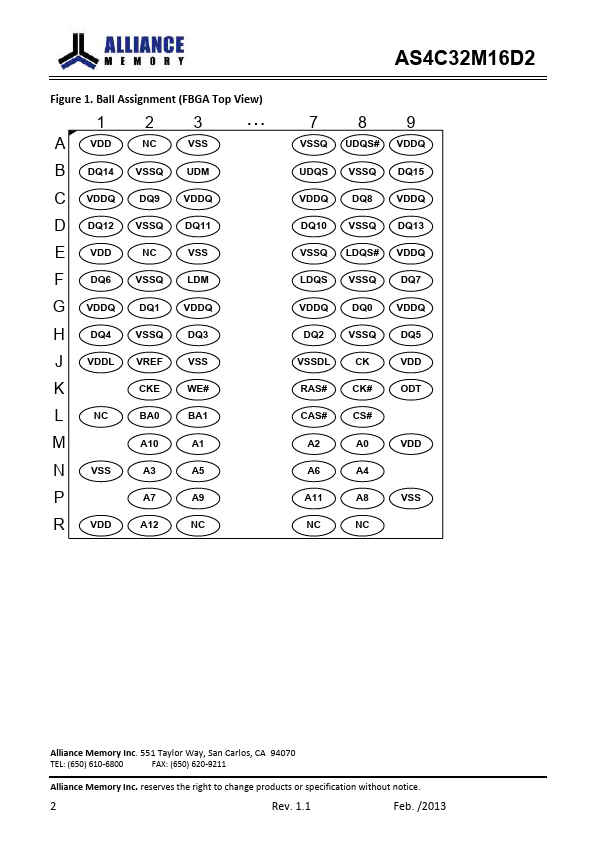 AS4C32M16D2