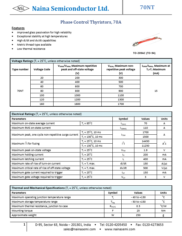 70NT160