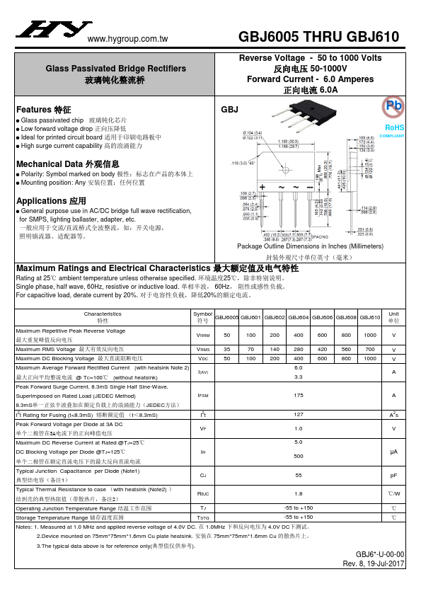 GBJ6005