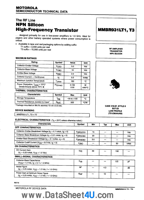 MMBR931LT1