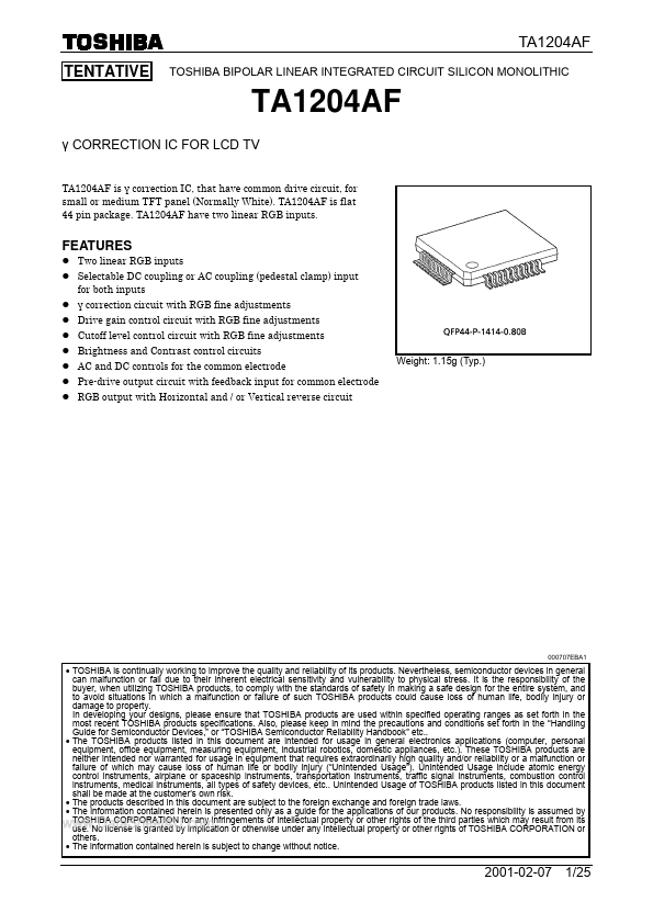 TA1204AF