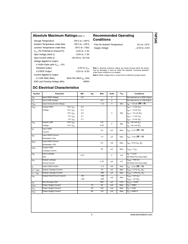 74F545