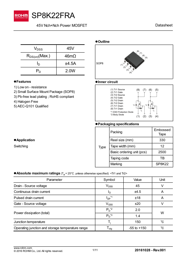 SP8K22FRA