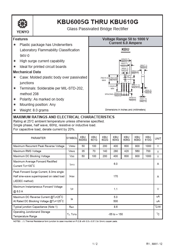 KBU6005G