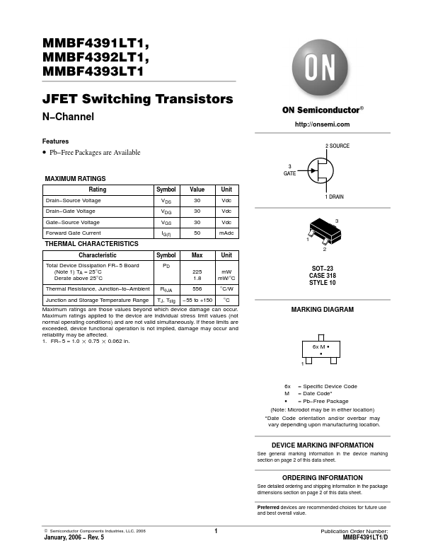 MMBF4391LT1