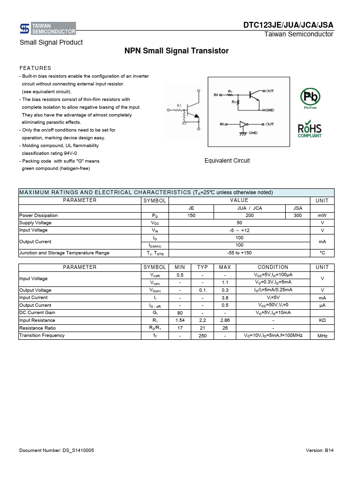 DTC123JSA