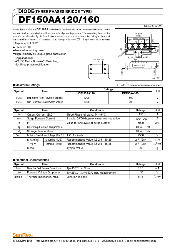 DF150AA160