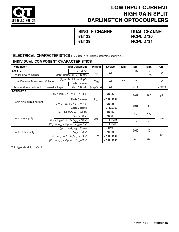 HCPL-2731