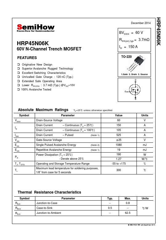 HRP45N06K