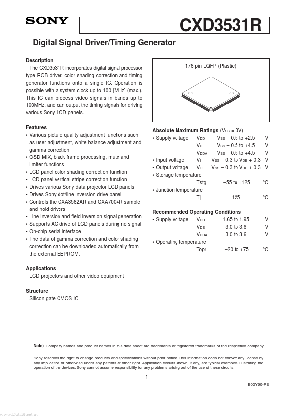 CXD3531R